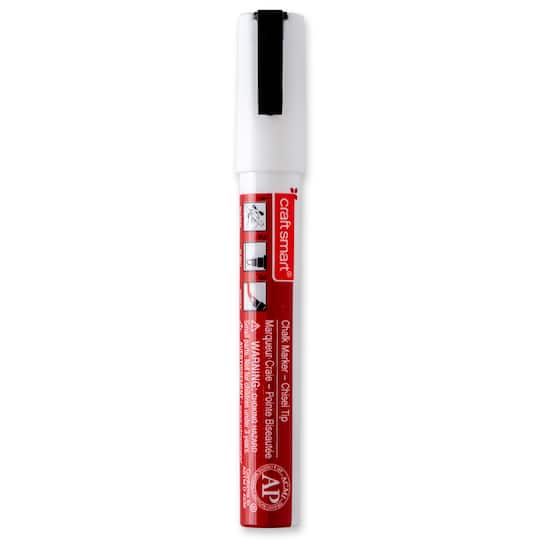 12 Pack: White Broad Tip Chalk Marker by Craft Smart®